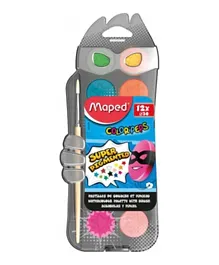 Maped Color Peps Watercolors Multicolor - Pack of 12
