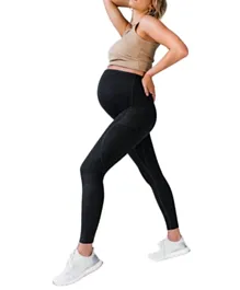 Mums & Bumps Blanqi Active Maternity Pocket Leggings - Black