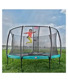 Berg Champion Trampoline 270 + Safety Net Deluxe 9ft - Green