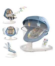 BAYBEE Lullabies Automatic Electric Baby Swing Cradle - Blue