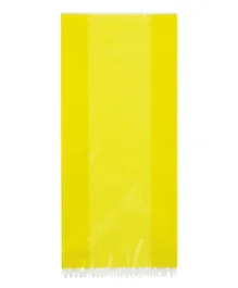 Unique Cello Bags Pack of 30 - Yellow