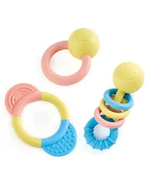 Hape Rattle & Teether Collection - Multicolor