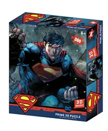 Prime 3D DC Comics Superman Puzzle - 300 Pieces