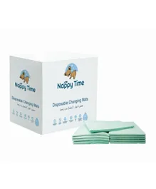 Nappy Time Disposable Changing Mats - Pack of 40