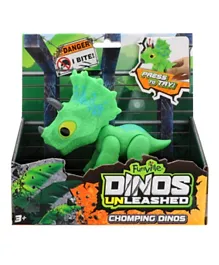 Funville Chomping Dinos Triceratops Figure - 16.6cm