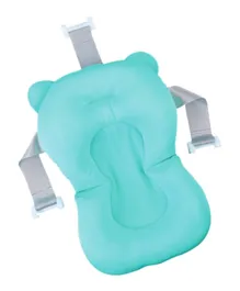 مون - وسادة دعم الاستحمام المضادة للانزلاق للأطفال - أزرق