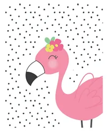 Sweet Pea Toucan Pop Flamingo Wall Art Prints - Pack of 3