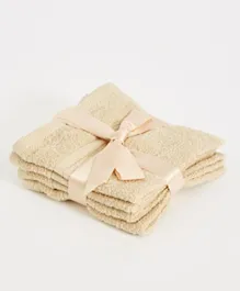 HomeBox Essential Carded Face Towel Set - 4 Piece