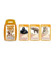 Winning Moves Toptrumps Baby Animals Card Board Game