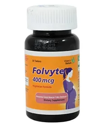Vitane Folvyte Dietary Supplement - 30 Tablets
