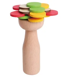 MWSJ Wooden Balancing Bottle game - Multicolor