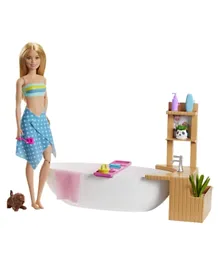 Barbie Fizzy Bath Doll And Playset -Multicolor