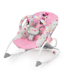 Bright Starts Minnie Mouse Stars and Smiles Infant To Toddler Rocker