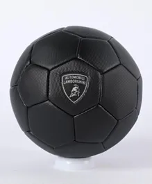 Lamborghini Machine Sewing PVC Soccer Ball Size 3 - Black