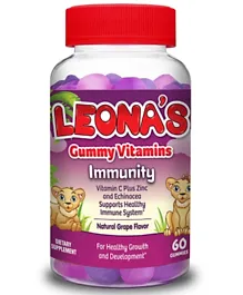 Leona's 60's Immunity Gummy - 60 Pieces