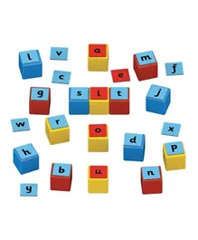 جيوماغ ماجيكيوب لبناء الكلمات مع أقلام معاد تدويرها لعبة تعليمية في العلوم والتكنولوجيا والهندسة والرياضيات - 79 قطعة