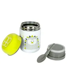 BBLUV Food Thermal Food Container with Spoon and Bowl - Lime