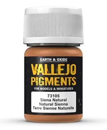 Vallejo Pigment 73.105 Natural Siena - 35mL
