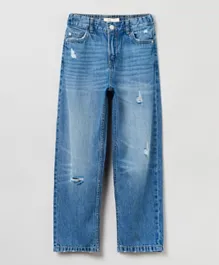 OVS Ribbed Jeans - Blue