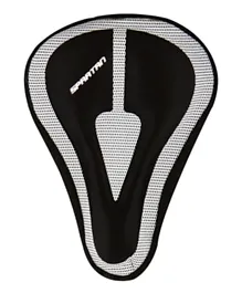 Spartan Bicycle Seat Cover - Black Silver