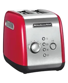 KitchenAid 2 Slice Automatic Toaster 1100W  5KMT221BER - Empire Red