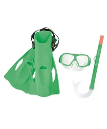 Bestway Hydroswim Freestyle Snorkkel Set - Green