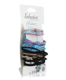 Xcluzive  Twisted Pony Tailers - Pack of 12