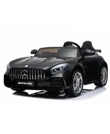 Babyhug Mercedes Benz GTR 2S Licensed Battery Operated Ride On with Light & Music and Remote Control - Black