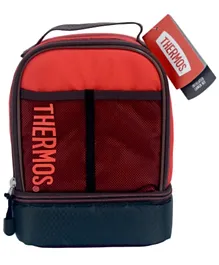 Thermos Sport Mesh Dual Lunch Kit - Red