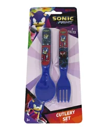 Sonic the Hedgehog Toys PP Cutlery Set - 2 Pieces