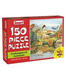 Smart Playthings  Endangered Animals Puzzles - 150 Pieces