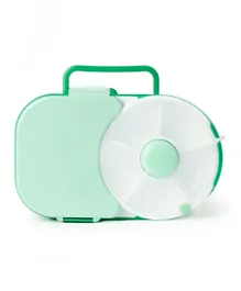 Gobe Lunchbox with Detachable Snack Spinner - Sage Green