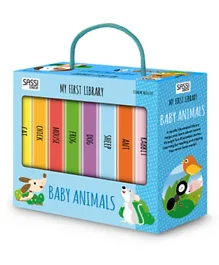 Sassi Baby Animals My First Library Pack Of 8 - English