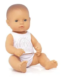 دمية طفل من مينيلاند بيبي كوكيزيان ذو بشرة داكنة - 31.75 سم