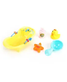 Moon Mini Bath Tub Toy – Yellow