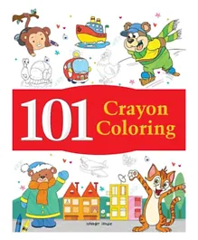 101 Crayon Colouring - English