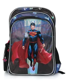 Warner Bros Superman Supercharge Backpack - 18 Inches