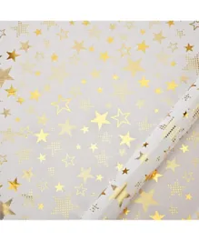 GENERIC Playpro Gold Star Wrapping Paper - Set of 6