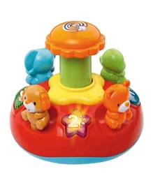 Vtech Push & Play Spinning Top - Multicolour
