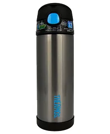 Thermos Fun-tainer Stainless Steel Bottle (470ml) - Black