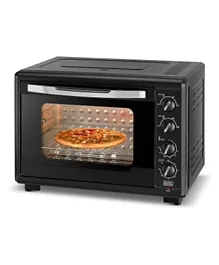 Black and Decker Double Glass Toaster Oven 55L 2000W TRO55RDG-B5 -  Black