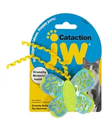 JW Cataction Crunchy Butterfly Toy