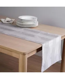 PAN Home Akantha Velvet Table Runner - Grey