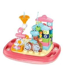 Dr. B Ocean Park Baby Bath Toys Number Blocks 26 pieces - Multicolor