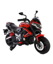 Megastar Remote Control Kawasaki Styled 12V  Ride on Motorcycle - Red