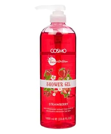 Cosmo Temptation Shower Gel Strawberry - 1L