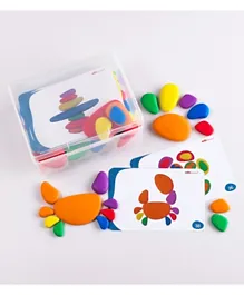 Edx Education Rainbow Pebbles Multicolour - 36 Pieces