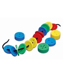 Galt Toys Fun Buttons Threading & Stacking Toy - 40 Pieces