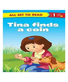 Om Kidz All Set To Read Tina Finds A Coin Paperback - 32 pages