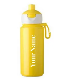 Rosti Mepal Drinking Bottle Pop-Up Personalized Yellow - 275mL